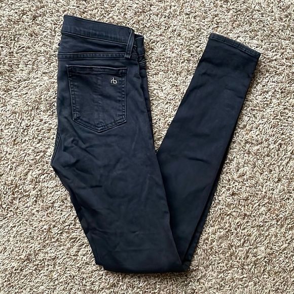 Rag Bone Legging in Black Plush size 29
